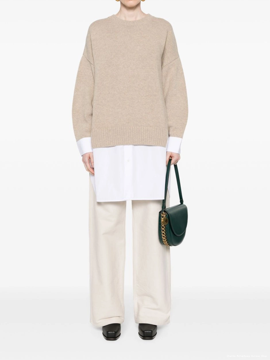 Cheap Women Stella McCartney layered-effect jumper 0822